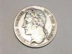 België 5 Frank 1847 zilver, Postzegels en Munten, Ophalen of Verzenden, Zilver