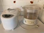 Broodbakmachine,sapcentrifuge & stoomkoker, Electroménager, Mélangeurs de cuisine, Enlèvement, Comme neuf