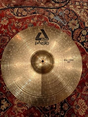 Paiste Alpha full ride 20" disponible aux enchères