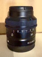 sony lens 50mm 2.5 G !, Enlèvement ou Envoi, Comme neuf, Lentille standard, Zoom
