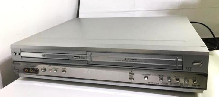 VHS Recorder DVD Player 6 HEAD! LG DVC 5930👀🔊🎶🤗💎👌, Audio, Tv en Foto, Videospelers, Zo goed als nieuw, Overige typen, Ophalen of Verzenden