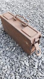 Duitsland - MG wo2 wo2 box, Verzamelen, Militaria | Tweede Wereldoorlog, Ophalen of Verzenden, Landmacht, Kist of Geocache