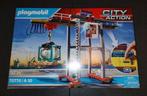 Playmobil Portaalkraan met containers (70770) - nieuw, Kinderen en Baby's, Speelgoed | Playmobil, Ophalen of Verzenden, Nieuw