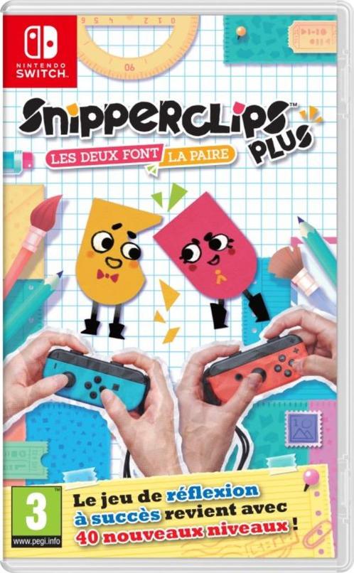 Snipperclips Les deux font la paire, Consoles de jeu & Jeux vidéo, Jeux | Nintendo Switch, Comme neuf, Puzzle et Éducatif, Enlèvement ou Envoi