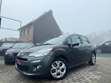 Citroën c3 exclusive 2014 055000km automaat benzine pdc led, Auto's, Stof, Bedrijf, 88 kW, C3