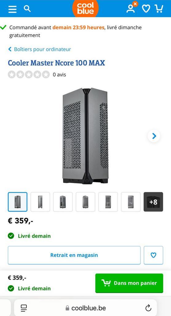 PC-behuizing - Cooler Master - Ncore 100 Max, Computers en Software, Computerbehuizingen, Nieuw, Ophalen