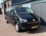 Volkswagen Transporter 2.0 TDI 102PK L2 3 ZITS AIRCO NAVI LM, Voorwielaandrijving, Gebruikt, 4 cilinders, Zwart