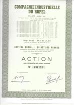 Compagnie Industrielle du Rupel - 1966, Action, Enlèvement ou Envoi, 1950 à 1970