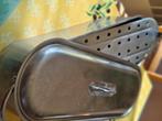 Poêle à pocher du poisson (saumoniére), Inox, Comme neuf, Enlèvement, Plaque céramique