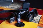 Panasonic Lumix GF5 hybride camera set, 12 Megapixel, Compact, Ophalen of Verzenden, Zo goed als nieuw