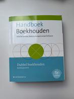 Handboek Boekhouden - Dubbel boekhouden (vijfde editie)NIEUW, Ophalen of Verzenden, Zo goed als nieuw, Erik De Lembre; Patricia Everaert