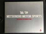 Livre NEUF “Mitsubishi Motor Sports 88/89”, Boeken, Auto's | Boeken, Nieuw, Ophalen of Verzenden, Mitsubishi