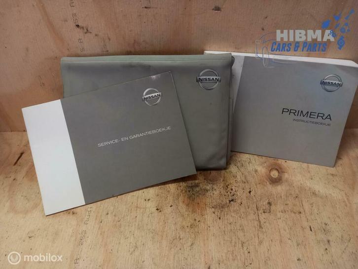 Nissan Primera III Instructieboekjes 2002 t/m 2009, Auto-onderdelen, Overige Auto-onderdelen, Nissan, Gebruikt, Ophalen of Verzenden