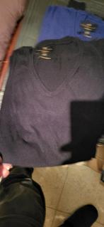 Essentiel slim fit XL en L cotton cashmere, Verzenden, Blauw