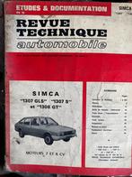 Manuel technique simca, Ophalen of Verzenden