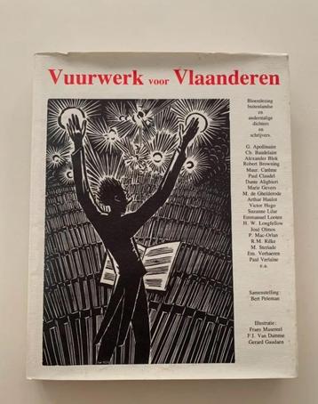 Vuurwerk voor Vlaanderen, Bert Peleman Hardcover met stofoms, Enlèvement ou Envoi, Utilisé