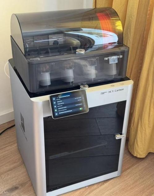 3D-printer Bambu Lab X1 Carbon Combo, Computers en Software, 3D-printerbenodigheden, Zo goed als nieuw, Ophalen of Verzenden