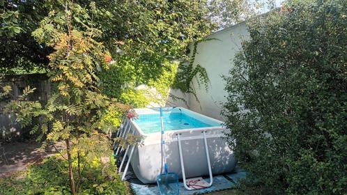 Zwembad Intex + Interline Zandfilterset, Tuin en Terras, Zwembaden, Gebruikt, Opzetzwembad, 80 tot 120 cm, 200 tot 400 cm, Minder dan 200 cm