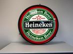 Boîte à lumière publicitaire ancienne Heineken Beer, Panneau, Plaque ou Plaquette publicitaire, Heineken, Utilisé, Enlèvement ou Envoi