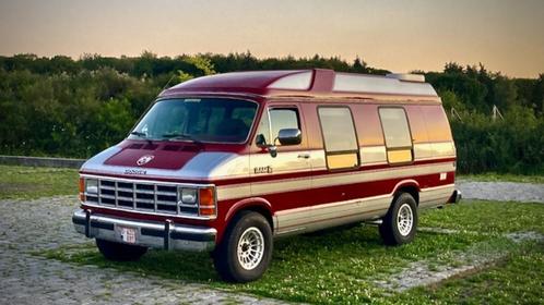 Dodge RAMVAN  Oldtimer camper , Lez toegelaten ,B rijbewijs, Caravans en Kamperen, Mobilhomes, Particulier, Bus-model, tot en met 2