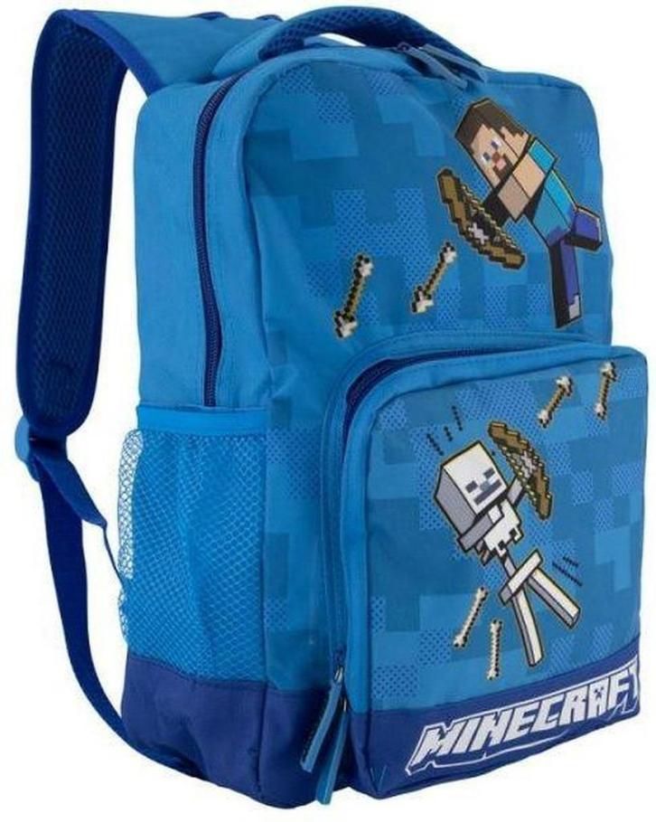 Minecraft Rugzak / Schooltas / Rugtas - 35 cm, Handtassen en Accessoires, Tassen | Rugtassen, Nieuw, Overige merken, 25 tot 40 cm