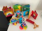 Babyspeelgoed met knisper en felle kleurtjes (maxicosi,park), Kinderen en Baby's, Ophalen, Gebruikt