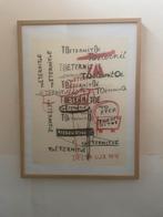 Walter swennen - toeternietoe, Antiek en Kunst, Kunst | Litho's en Zeefdrukken, Ophalen