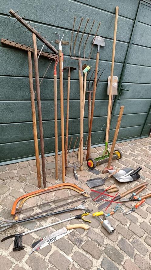 Diverse hand tuin gereedschappen vanaf 2 euro, Tuin en Terras, Hand-tuingereedschap, Gebruikt, Schoffel, Ophalen