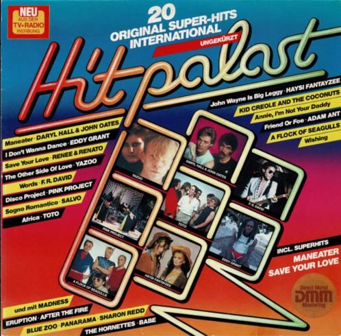 vinyl:  VARIOUS - HITPALAST (20 Original Super-Hits), Cd's en Dvd's, Cd's | Pop, Zo goed als nieuw, 1980 tot 2000, Ophalen of Verzenden