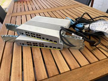 2 pièces Cisco 3560 POE 16P en parfait état À cette vente