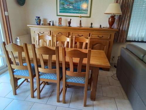 Eetkamer, Huis en Inrichting, Complete eetkamers, Gebruikt, 4 tot 6 stoelen, Ophalen