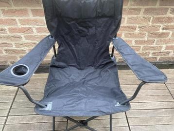 chaise de régisseur pliante (métal/toile) + sac de transport beschikbaar voor biedingen