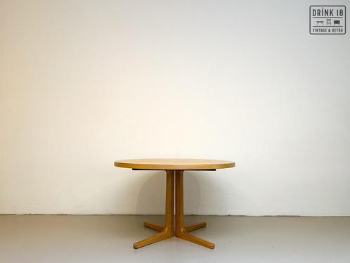 Veijle Møbelfabrik - Verlengbare ronde eettafel XL, Antiek en Kunst, Curiosa en Brocante, Ophalen