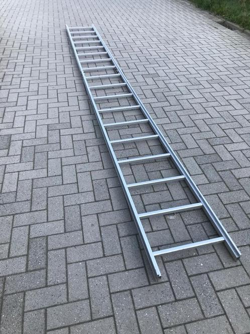 brandladder, Doe-het-zelf en Bouw, Ladders en Trappen, Gebruikt, Ladder, 4 meter of meer, Ophalen