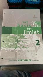 Leerwerkboek van basis tot limiet meetkunde leerplan 2, Ophalen of Verzenden, Nieuw, Nederlands