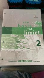 Leerwerkboek van basis tot limiet meetkunde leerplan 2, Nieuw, Nederlands, Ophalen of Verzenden