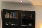 Besta hangkast + vitrinedeuren zwartbruin 120x64x42, Huis en Inrichting, Ophalen, Gebruikt