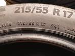 215/55r17 continental 35€ per stuk met plaatsen 215/55/17, Ophalen of Verzenden, Gebruikt