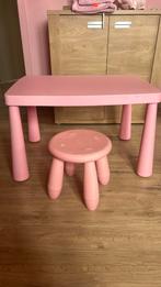tafel en krukje IKEA, Kinderen en Baby's, Ophalen, Zo goed als nieuw