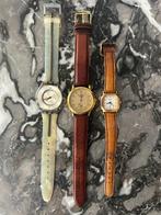 Set van 5 horloges, Handtassen en Accessoires, Horloges | Dames, Overige merken, Staal, Polshorloge, Ophalen of Verzenden