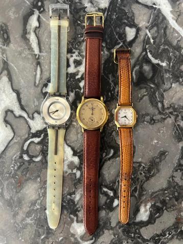 Set van 5 horloges beschikbaar voor biedingen