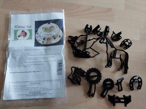 Patchwork Cutter Horse set, Hobby en Vrije tijd, Taarten en Cupcakes maken, Zo goed als nieuw, Overige typen, Taarten of Cupcakes