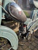Gerestaureerde motobecane av88 eerste model, Ophalen