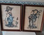 2 pentekeningen Bonnie, Antiek en Kunst, Kunst | Tekeningen en Fotografie, Ophalen