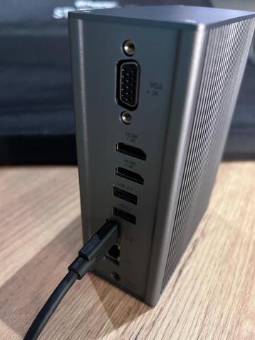 Icy Box usb-c (thunderbolt 3 compatible) dockingstation beschikbaar voor biedingen