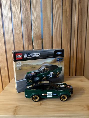 LEGO 75884: LEGO Speed Champions 1968 Ford Mustang Fastback beschikbaar voor biedingen