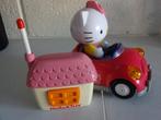 hello kity voiture commande piles couleur rose, Ophalen of Verzenden, Zo goed als nieuw