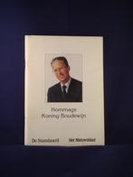 BOEK #10 - HOMMAGE KONING BOUDEWIJN, Ophalen of Verzenden, Gebruikt, Tijdschrift of Boek
