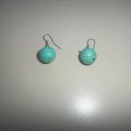 oorbellen hangers groen, Handtassen en Accessoires, Oorbellen, Ophalen of Verzenden, Zo goed als nieuw, Groen, Hangers