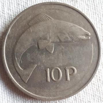 IERLAND.: 10 PENCE 1980 KM 23  beschikbaar voor biedingen